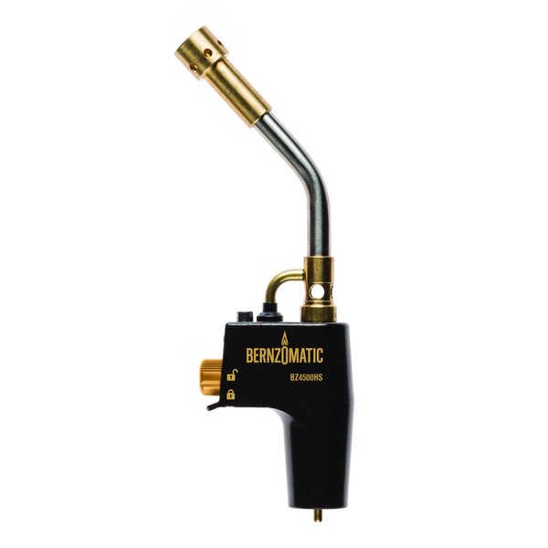 Bernzomatic® DuraCast® Wide Surface Torch - Durable Cast Body Aluminum Construction for Cooking, Heat Shrinking, Metalworking, and Vinyl Wrapping (TS 4500 Torch)