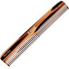 Kent 6T Fine and Wide Tooth Hair Comb - Handmade Styling Comb for Hair Care, Barber Combs and Beard Combs - Grooming Hair Comb for Men, Women and Kids-Hair Care for Wet or Dry, Medium to Thick Hair