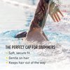 FINIS Spandex Cap - Swimming Cap for Women and Men - Black