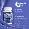 Melatonin 50 mg for Adults - Fast Dissolve & Chewable Sublingual Sleep Supplement - Extra Strength Melatonin with Vitamin D3 & MSM, Selenium for Health Rest Cycle, Deep Zzzs, Sugar-Free, 120 Servings