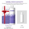 Saviland EMA Monomer Acrylic Nail Liquid 8oz: Low Odor EMA Nail Brush Size 12 for Acrylic Powder with Nail Forms Dappen Dish Cleaning Pads Acrylic Nail Tools for Beginners DIY Nail Extension
