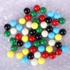 Laviesto 9/16 in Game Replacement Marbles,60pcs Solid Color Game Balls for Chinese Checkers,Aggravation Game,Marble Run,Marble Games(6 Colors)