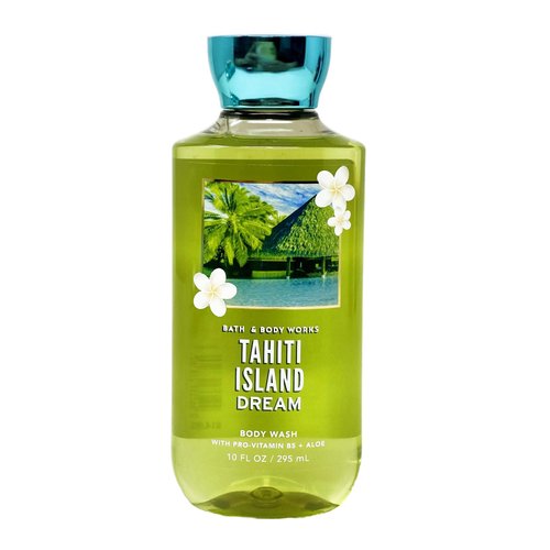 Generic Bath and Body Work TAHITI ISLAND DREAM Duo Bundle - Body Wash and Body Lotion - Full Size