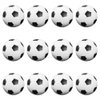Super Z Outlet Table Soccer Foosballs Replacements Mini Black and White Soccer Balls - Set of 12