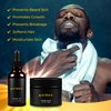 Golden Grooming Co. Beard Oil & Beard Balm Bundle for Men - Natural & Organic Beard Growth Kit - Tame, Style, Soften, and Moisturize Beard & Mustache - Infused with Shea Butter - 2 Piece Set