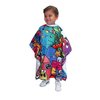 Betty Dain Little Friends Kid's Haircut Styling Cape - 30” W x 36” L - Perfect for Boys and Girls, 100% Machine-Washable Polyester - Touch-and-Close Fastener - Perfect Size for Children