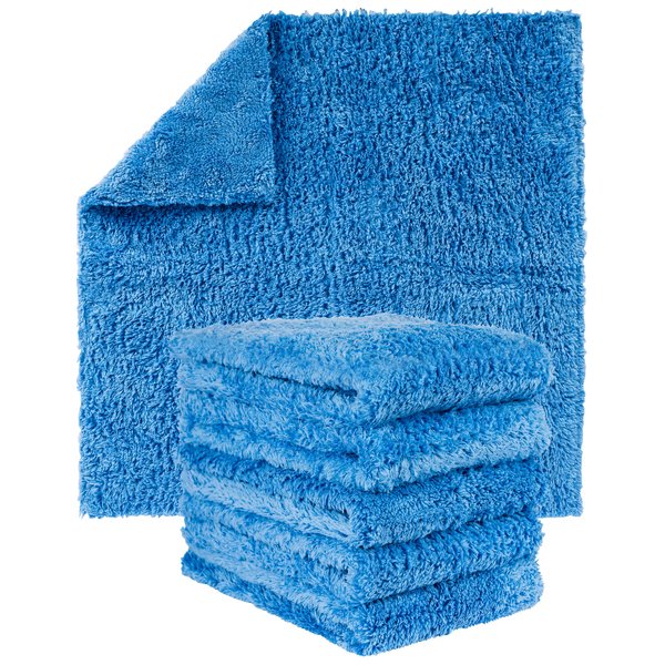 GREEN LIFESTYLE Terry Kitchen Bar Mops Kitchen Towel 12 Pack, Pure Cotton White Dish Cloths, Rags, Restaurant Cleaning Towels Ring Spun 100% Cotton, 14x17 inches