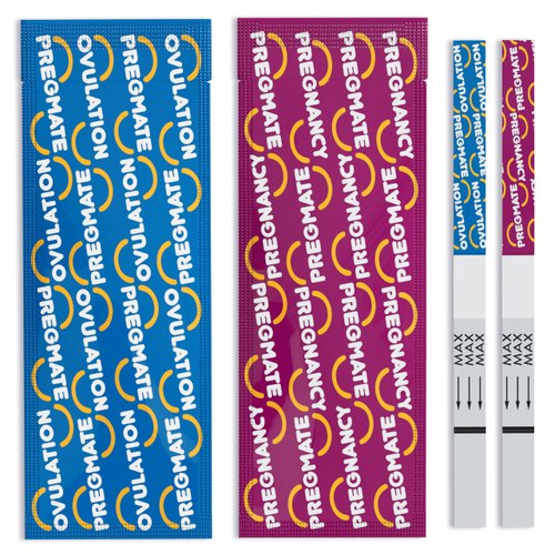 Pregmate 60 Ovulation and 30 Pregnancy Test Strips
