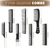 12PCS Hair Cutting Comb Set Hair Comb for Men Styling Comb for Men Barber Combs for Hair Stylist Barber Cape Neck Duster Brush Set Hair Cutting cape with Adjustable Neck Size Neck Duster Neck Brush