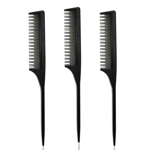 3 Professional Teasing Comb, Tail Comb for Root Teasing for Thin, Add Volume Fine and Normal Hair Types, Hair Comb For Women And Men, 8.75 Inches