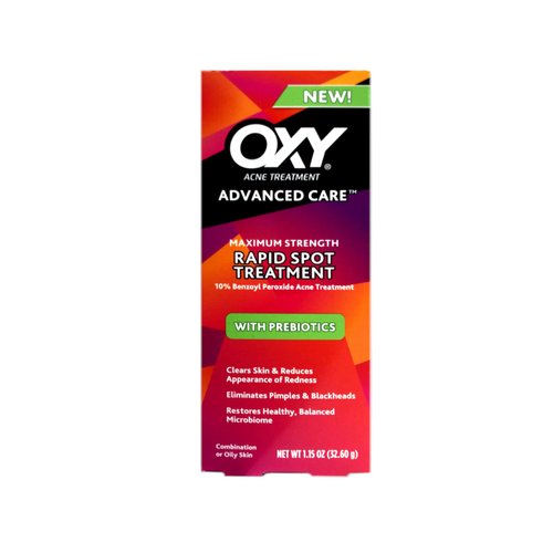 Oxy Acne Treatment Advanced Care Maximum Strength Rapid Spot Treatment, 1.15 Oz.