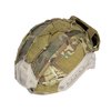 IDOGEAR Tactical Helmet Cover with Battery Rear Pouch for Fast Helmet Size M/L & L/XL Military Paintball Hunting Shooting Gear - 500D Nylon
