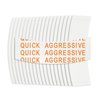 Sunshine Tape Quick Aggressive Hairpiece Wig Tape (72 Pieces) - Back Curve - Double Sided Adhesive Tape for Toupee Lace Front Wig Strong Hold Waterproof Strips