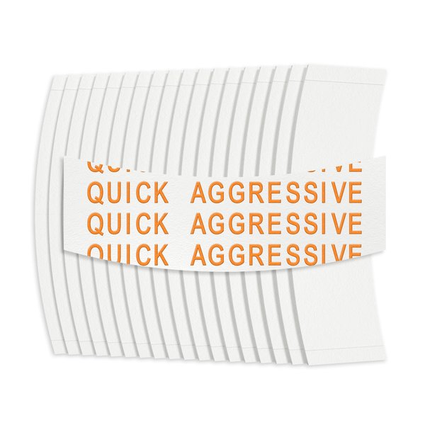 Sunshine Tape Quick Aggressive Hairpiece Wig Tape (72 Pieces) - Back Curve - Double Sided Adhesive Tape for Toupee Lace Front Wig Strong Hold Waterproof Strips