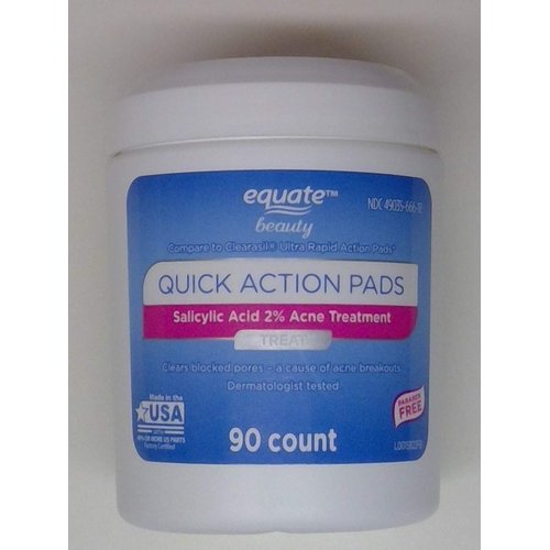 Equate Acne Treatment 90 Quick Action Pads