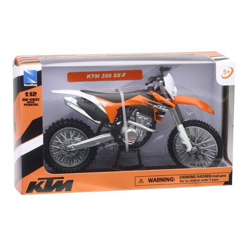 New-Ray 1:12 scale KTM 350SX-F die cast dirt bike model