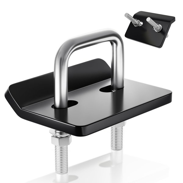 CROSSHIP Hitch Tightener for 1.25" and 2" Hitches - Anti Rattle Stabilizer Easy Installation, Reduce Movement On Hitch Mount Hitch Tray Cargo Carrier Bike Rack Trailer Ball（1 Pack, Stainless Steel）