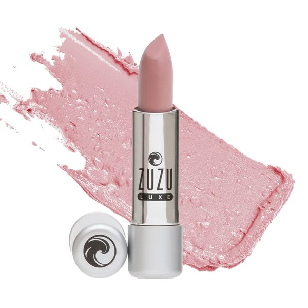Zuzu Luxe Lip Color Lipstick (Sandstorm - Soft Topaz/Cool Crème), Natural Ultra-Hydrating Lipstick, Paraben Free, Vegan, Gluten-free, Cruelty-free, Non GMO, 0.13 oz