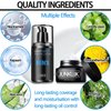 JunKuJK 2PCS Mens Moisturizer Face Cream,Refreshing and Non-greasy Mens Face Moisturizer Cream,Long-lasting Moisturizing Mens Lotion,Mens Facial Moisturizer Skin Care Kit for All Skin Types