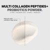Codeage Multi Collagen Peptides + Probiotics Black Edition, Vitamin C, Hyaluronic Acid Powder Supplement, Grass-Fed, Pasture-Raised, Hydrolyzed, Zero Carbs, Type I, II, III, V & X, Unflavored, 10.58oz