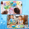 CY2SIDE 12PCS Colorful Summer Sea Animal Stickers Scene for Kids, Make A Sea Sticker Scene with Shark Tropical Fish, Make Your Own Ocean Animal Sticker Scene Art Craft, DIY Fall Party Games Activities