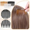 Molain 9 Pcs French Hair Side Comb, 14 Teeth Plastic Hair Combs French Twist Side Combs Vintage Fine Hair Clips Pins French Side Hair Comb Hair Styling Comb for Women Girls Bridal Wedding