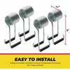 Spring Hinge Door Closer, Fits on Most Door Butt Hinge Pins, 4 Pack