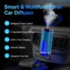 Smart Car Air Freshener Diffuser – Auto On/Off Aromatherapy Diffuse with 3 Scent Modes, USB Rechargeable, Vent Clip, Long-Lasting Essential Oil Refills – Stylish Automobile Decor, Car Accessory& Gift