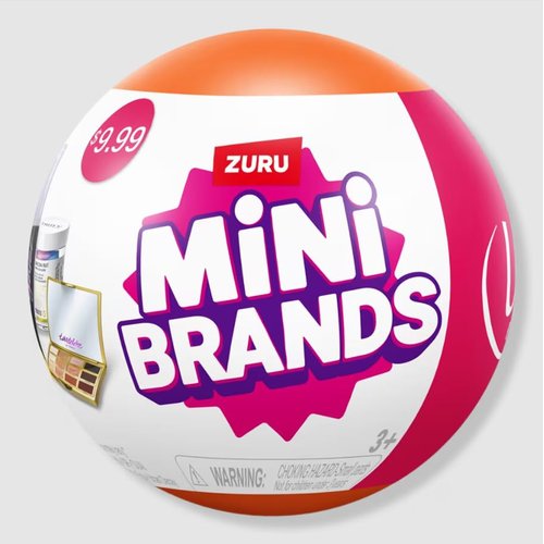 Mini Brands Ulta Beauty Series 1: 5 Miniature Beauty Products Replicas, Mystery Capsule, Unisex, All Ages
