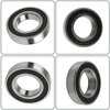 atvwrlod Front Wheel Bearing and Seal Kit Replacement for Yamaha Big Bear Grizzly Kodiak Rhino 350 400 450 660 700