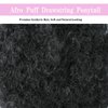 MISSSPECIAL Afro Puff Drawstring Ponytail Extension for Black Women 9A Synthetic Afro Puff Ponytail for Natural Hair, Clip On Kinky Drawstring Ponytail Hair Bun (1B#, Afro Puff Medium Size)