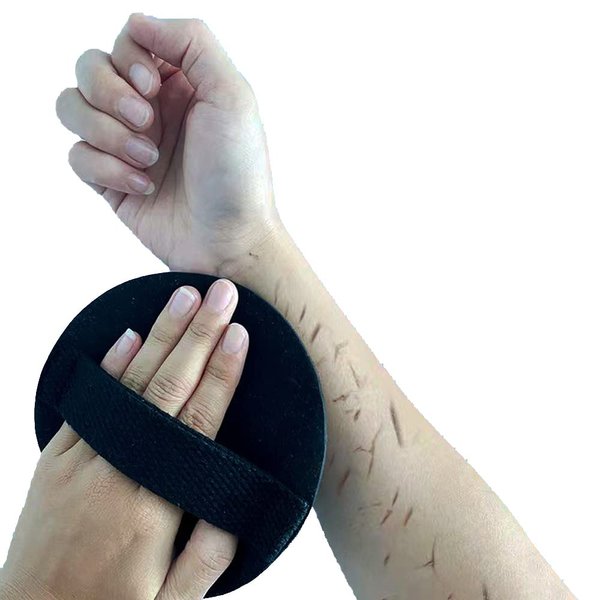 LeapLife Refreshed Back Scrubber, Body Scrubber for Shower, deep exfoliating Body Dead Skin Remover, Shower Scrubber for Body Bathroom Shower Scrubber for cleanning Painless (1 Pack Black)