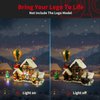 BRIKSMAX 2.0 Light Kit for Lego Santa's Post Office -Innovative Led Lighting Compatible with Lego Icons 10339 - Not Included Lego Set