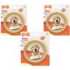 Nylabone (3 Pack) Giant Original Flavored Ring Bone Dog Chew Toy
