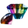 FRCOLOR nail glass bowl monomer dish petri dish monomer dish with lid glass bowl Manicure tools nail dappen dish dappen dish with lid nail glass cup crystal glass glass nails Acrylic