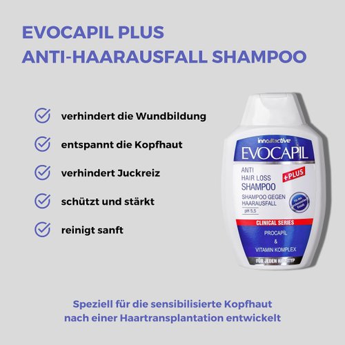 Evocapil Plus Anti-Hair Loss Shampoo with Procapil and Vitamins 300 ml