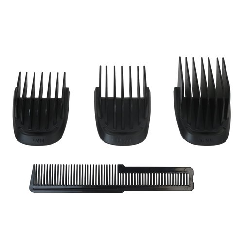 Bedaily Replacement 9mm 12mm 16mm Haircut Blade Guards, Hair Guide Comb Guard with Small Beard Comb Compatible with Norelco Multigroom BT1208 BT1210 BT1211 BT1212 BT1214 BT1215 BT1216 BT1217