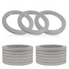 15PCS M18 Crush Aluminum Oil Drain Plug Gasket Washers Compatible with Ford Mazda Porsche Volvo 90012310630 977751