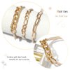Bartosi Bracelet Hair Ties With Beige Elastic, Hair Ties Bracelet for Women, Looks Awesome On Your Wrist and Great In Your Hair Ponytail Holder Hair Ring Ropes Hair Accessories for Girls (3Pcs)