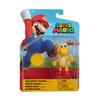 Super Mario Nintendo Action Figures Poseable Articulated 4-Inch Red Koopa Troopa Collectible Toys with Coin Accessory, Perfect for Kids & Collectors Alike! for Ages 3+