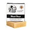 The Black Stuff All Natural Bar Soap for Men Handmade Cold Process Soaps with Organic Ingredients and Essential Oils - Mens Soap for Daily Use, Black Stout Body Soap