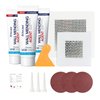 BONCART Drywall Repair Kit, Spackle Wall Repair Kit, 3 Pack Wall Mending Agent Putty, Wall Repair Paste Plaster for Wall Crack/Nail Hole, Wall Hole Filler with 2inch 4inch Wall Patch