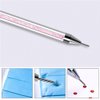Rhinestone Picker Dotting Pen, Nail Dotting Tool Double Head Wax Pen, Rhinestone Pickup Tool for DIY Nail Art
