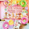 26 PCS We will Miss You Balloons Donut Forget Us Party Decoration Going Away Decor Farewell Decor Career Change Bachelorette Retirement Party Decorations Supplies