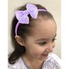 CIEHER Bow Headbands for Girls, Sparkling Rhinestone Bow Hairbands for Girls Bow Hair Accessories Girls Costume Accessories