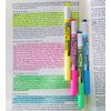 G.T. Luscombe Company, Inc. Accu-Gel Bible-Hi-Glider Inductive Bible Study Set | No Bleed Solid Gel Highlighter | No Smearing or Fading | Long Lasting Bright Translucent Colors (Set of 10) [Paperback]