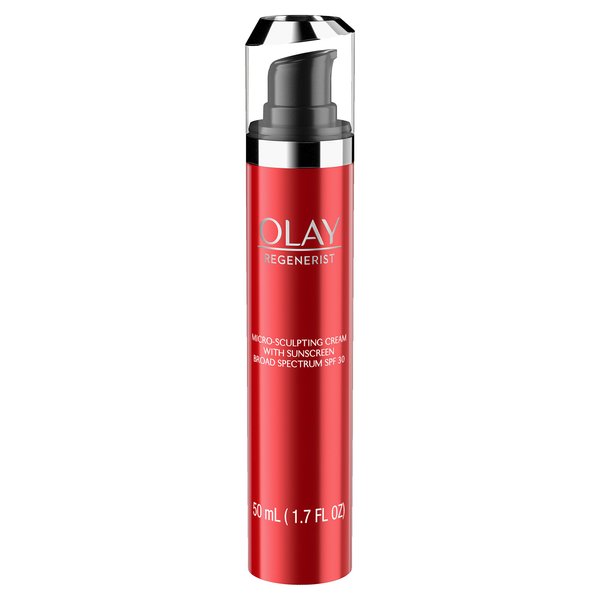 Face Moisturizer by Olay Regenerist Micro-Sculpting Cream Face Moisturizer with SPF 30 Broad Spectrum 1.7 oz
