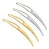 Coufce 4pcs Sisterlocks Crochet Tool Interlocking Dreadlock Tool Crochet Needle Hair Extensions（Gold，Silver）