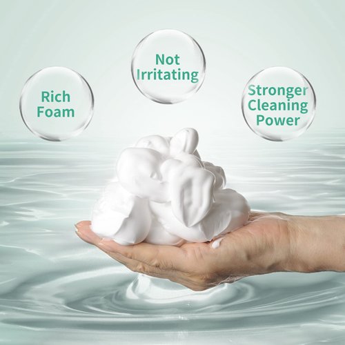 GEMERRY Lash Shampoo Eyelash Extension Cleanser 60ml Eyelash Shampoo for Lash Extensions with Brushes Paraben & Sulfate Free for Makeup Remover Perfect for Professional & Self Use