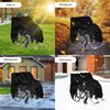Kasla Wheelchair Cover,Waterproof Mobility Scooter Cover,Electric Wheelchair Storage Bag for Travel Outdoor Protector from Dust Dirt Snow Rain Sun Rays-45"Lx30"Wx51"H